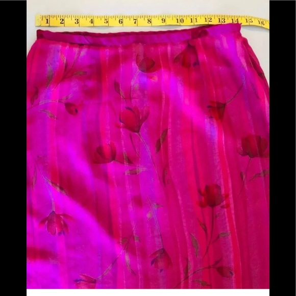 Worthington Gorgeous Skirt Sz 10 Party Floral🌿🌷🌿 Summer - Picture 5 of 11